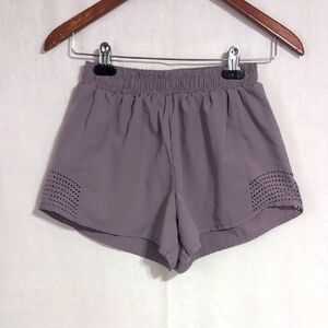 Shein Dusty Purple Running Shorts Vented Size Medium